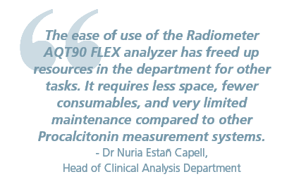 Case story: The introduction of a spesis screening protocal with procalcitonin (PCT) as a standard.
